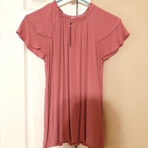 Women’s mauve top